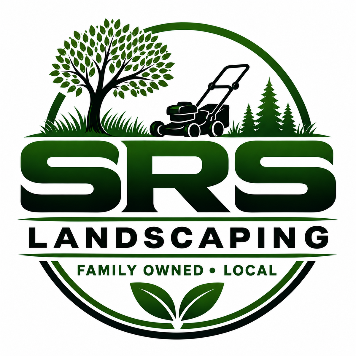 SRS Landscaping logo