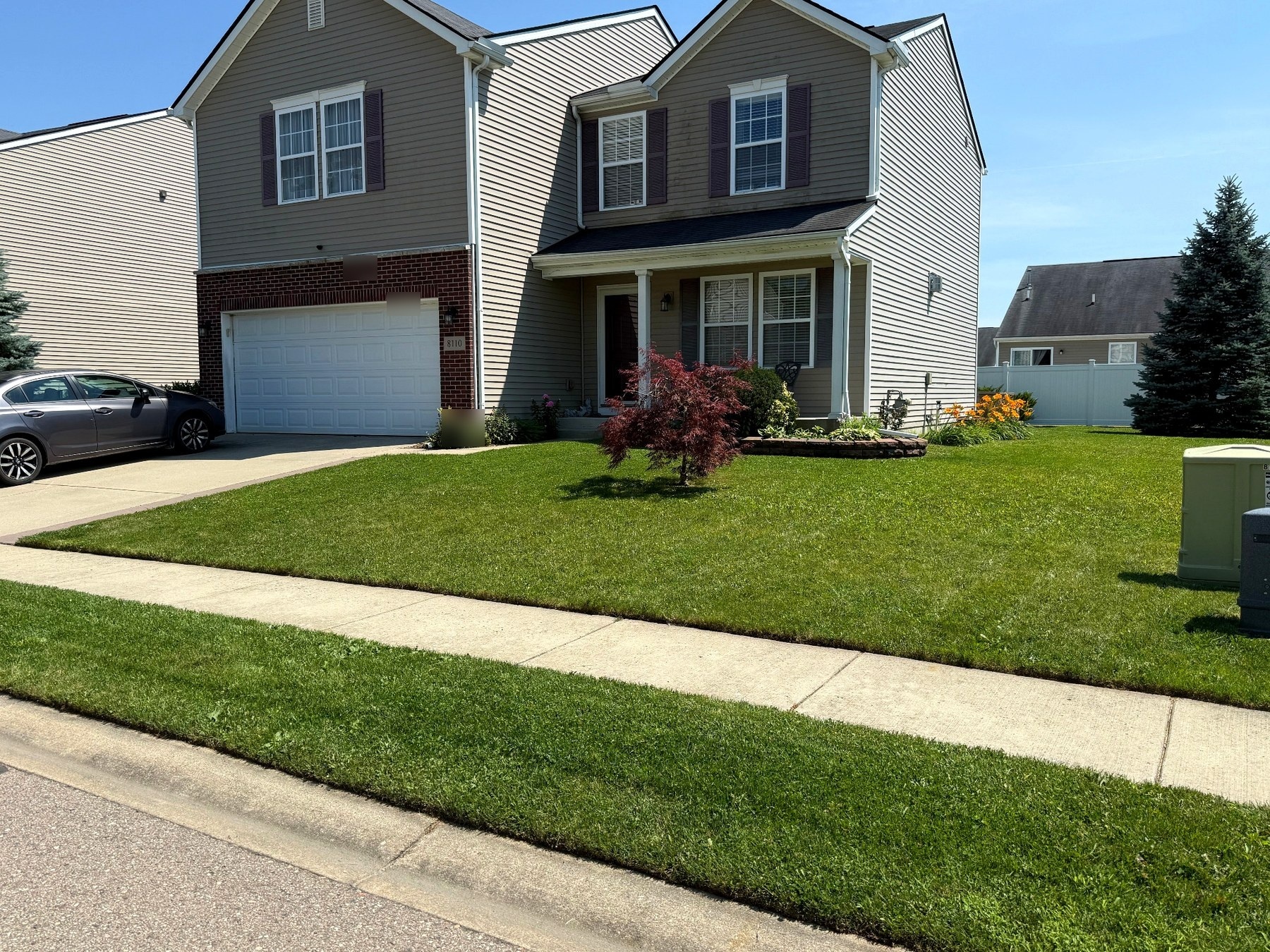 Completed SRS mowing job