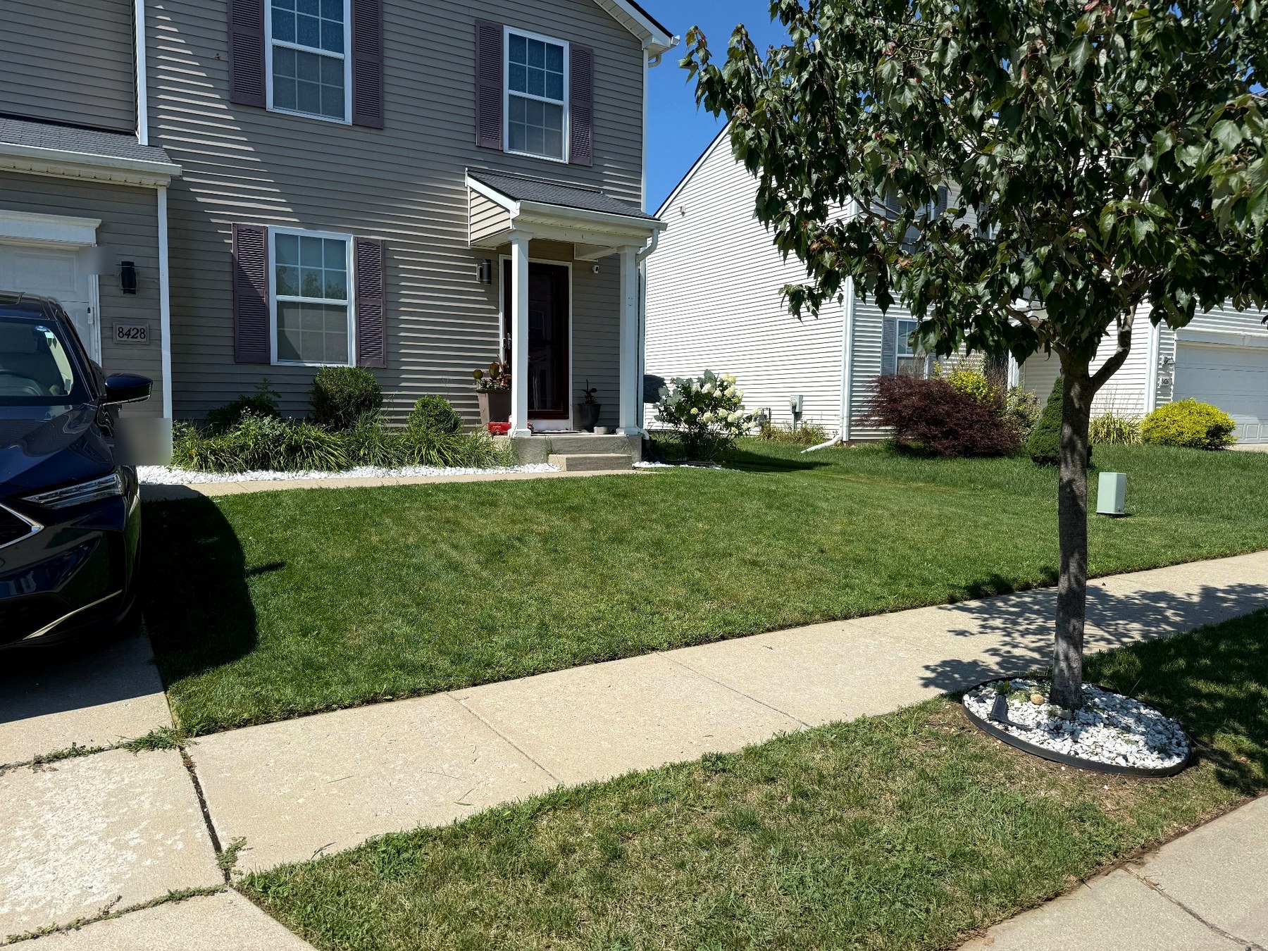Completed SRS mowing job